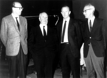 Jay and Ray with Alfred Hitchcock